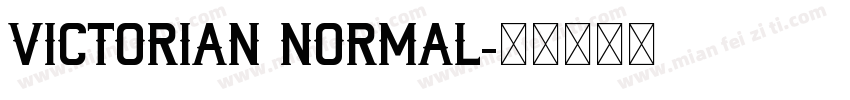 Victorian Normal字体转换